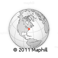 Outline Map of ZIP Code 08742