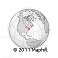 Outline Map of ZIP Code 08751
