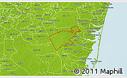 Physical 3D Map of ZIP code 08759