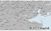 Gray 3D Map of ZIP code 08830