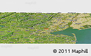 Satellite Panoramic Map of ZIP code 08830