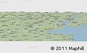 Savanna Style Panoramic Map of ZIP code 08830
