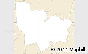Classic Style Simple Map of ZIP code 08830