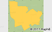 Savanna Style Simple Map of ZIP code 08830