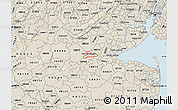 Classic Style Map of ZIP code 08901