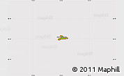 Physical Map of ZIP code 08901, cropped outside