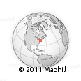 Outline Map of ZIP Code 08901