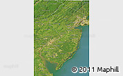 Satellite 3D Map of New Jersey