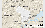 Classic Style Map of Bergen County