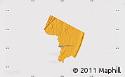 Political Map of Bergen County, cropped outside