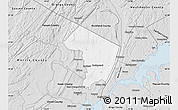 Silver Style Map of Bergen County