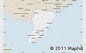 Classic Style Map of Cape May County