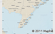 Shaded Relief Map of Cape May County