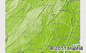 Physical Map of Passaic County