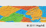 Political Panoramic Map of Passaic County