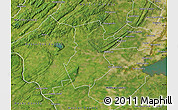 Satellite Map of Somerset County