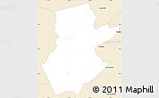 Classic Style Simple Map of Somerset County