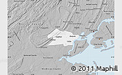 Gray Map of Union County