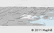 Gray Panoramic Map of Union County