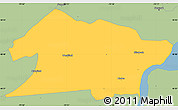 Savanna Style Simple Map of Union County