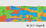 Political Panoramic Map of ZIP code 87004