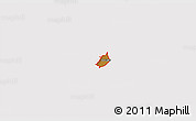 Physical 3D Map of ZIP code 87048, cropped outside
