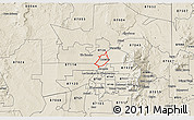Shaded Relief 3D Map of ZIP code 87048
