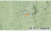 Savanna Style 3D Map of ZIP code 87108