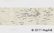 Classic Style Panoramic Map of ZIP code 87108