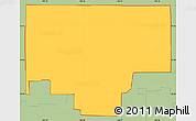Savanna Style Simple Map of ZIP code 87108