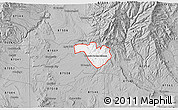 Gray 3D Map of ZIP code 87505
