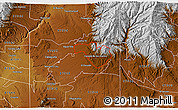 Physical 3D Map of ZIP code 87505