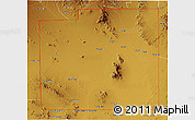 Physical 3D Map of ZIP code 88030