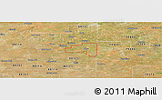Satellite Panoramic Map of ZIP code 88113