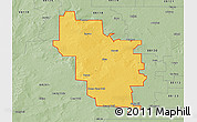 Savanna Style 3D Map of ZIP code 88116