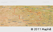 Satellite Panoramic Map of ZIP code 88116