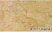 Satellite 3D Map of ZIP code 88118