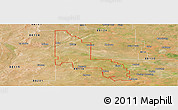 Satellite Panoramic Map of ZIP code 88118