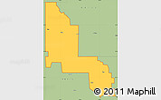 Savanna Style Simple Map of ZIP code 88118