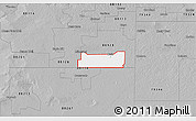 Gray 3D Map of ZIP code 88125