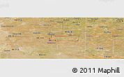 Satellite Panoramic Map of ZIP code 88125