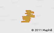 Physical Panoramic Map of ZIP code 88126, cropped outside