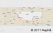 Classic Style Panoramic Map of ZIP code 88130
