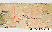 Satellite Panoramic Map of ZIP code 88201