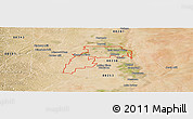 Satellite Panoramic Map of ZIP code 88203