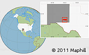 Savanna Style Location Map of ZIP code 88210, highlighted country, highlighted state