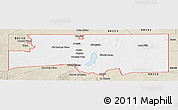 Classic Style Panoramic Map of ZIP code 88210