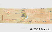 Satellite Panoramic Map of ZIP code 88210