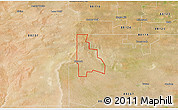 Satellite 3D Map of ZIP code 88213