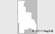Gray Simple Map of ZIP code 88213